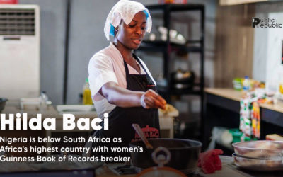 Hilda Baci added: Nigeria is below South Africa as Africa’s highest country with women’s Guinness Book of Records breaker