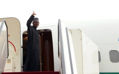 PRESIDENT BUHARI SET TO DEPART FOR LONDON