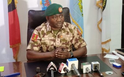 No place for criminal elements to hide, says the new CDS, Maj. Gen. Musa