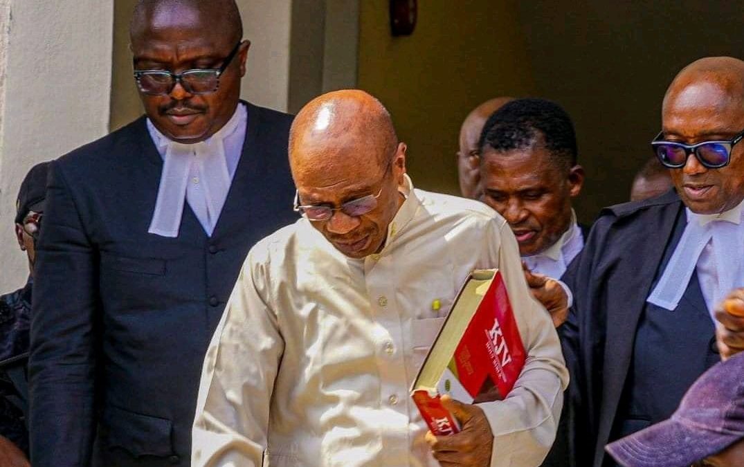 Abuja court grants Emefiele N300m bail