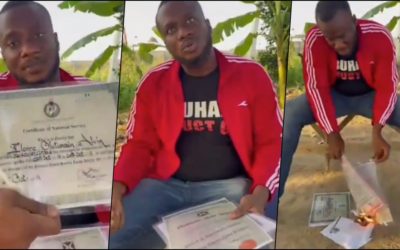 University Graduate Destroys Certificates Due to Unemployment