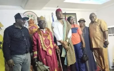 Nwabali Receives Chieftaincy Title in Hometown of Rivers